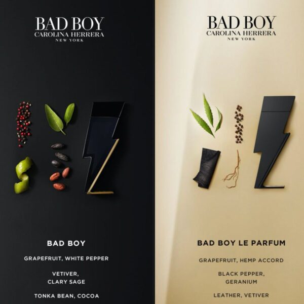 Carolina Herrera - Bad Boy 3.4Oz EDT For Men